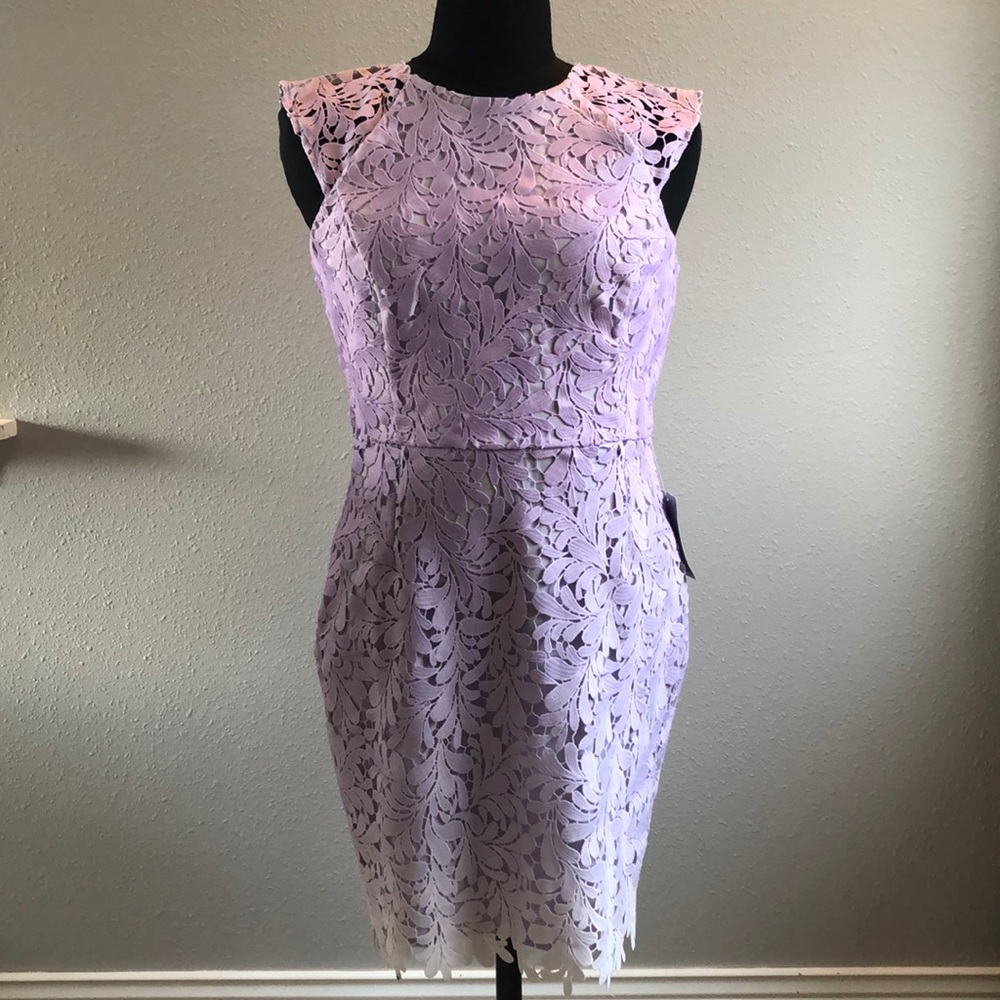 BNWT - Adelyne Rae lavender ombré lace dress